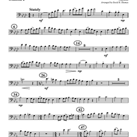 Simple Gifts - Trombone 2