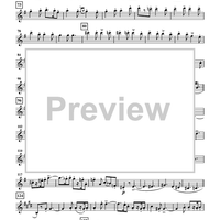 Le Tombeau de Couperin for Oboe and String Quartet - Violin 2