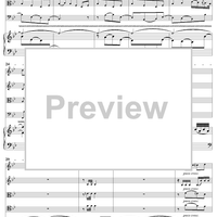 Piano Quintet in B-flat Major, Movement 1 - Piano Score