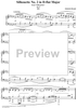 Silhouette No. 2 in D-flat Major from "Silhouettes", Op. 8