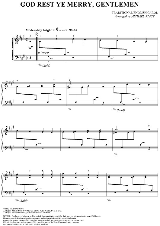 God Rest Ye Merry, Gentlemen