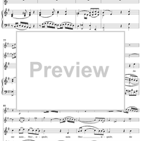 "Gelobet sei der Herr, mein Gott", Aria, No. 3 from Cantata No. 129: "Gelobet sei der Herr, mein Gott" - Piano Score