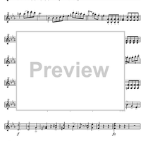 Piano Trio No. 2 Eb Major D929 - Violin