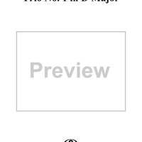 Trio Sonata No. 1 in D Major - Flute 2