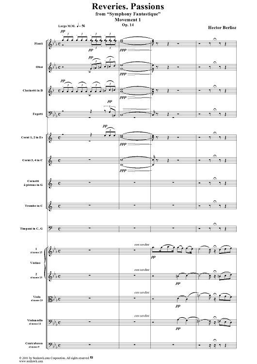 "Symphonie Fantastique" (Op. 14, H48), Movement 1 "Reveries. Passions"