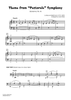 Theme from "Pastorale" Symphony