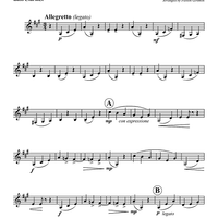 Minuet No. 2 - Bass Clarinet