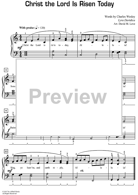 Christ the Lord Is Risen Today