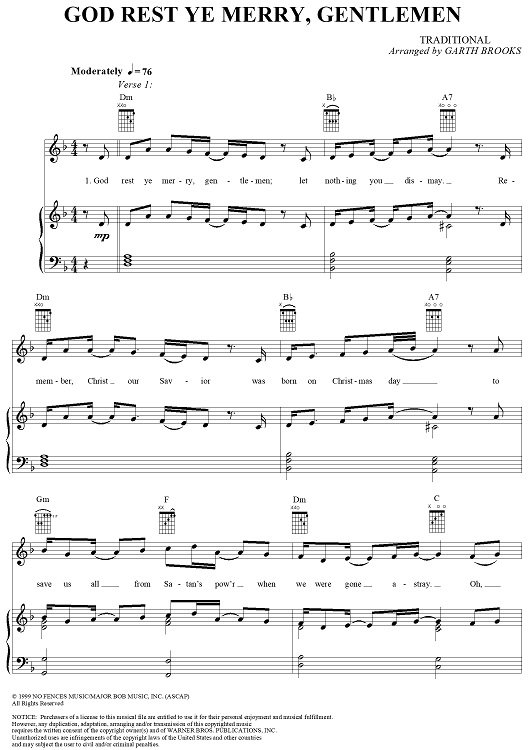 God Rest Ye Merry, Gentlemen