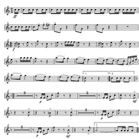 Final Galop from the Guard of Amager - B-flat Trumpet 1