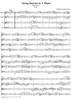 String Quartet No. 18, Movement 4 - Score