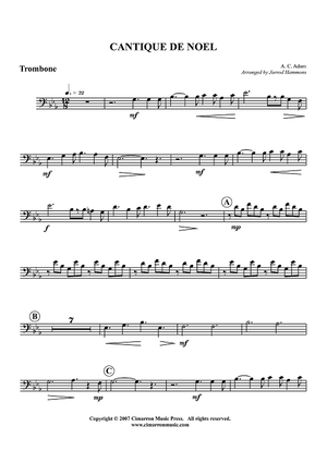Cantique de Noel (O Holy Night) - Trombone