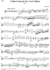 Violin Concerto No. 1 - Violin