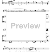 Messiah, no. 3: Every valley shall be exalted - Piano Score