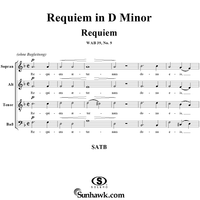 Requiem in D Minor, No. 9: Requiem