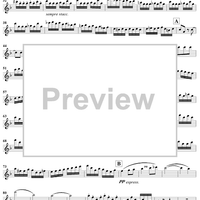 String Quintet No. 1 in A Major, Op. 18 - Violin 1