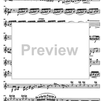 Quartet (Clarinet quartet) Op.26 - Violin