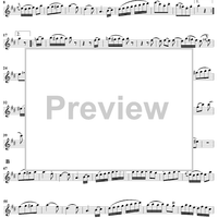 Quartet in D Major, Op. 12 - Flute 1