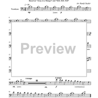 Baby Jesus in the Manger - Trombone