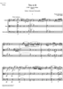 String Trio Bb Major D581B - Score