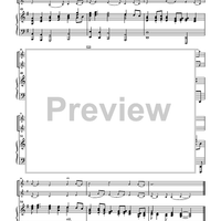 Hymns from "The Southern Harmony" for 2 Violins and Piano - Piano