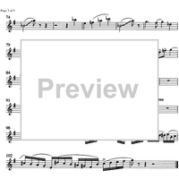 Fogliame - E-flat Baritone Saxophone