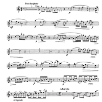 Caproccio alla camera - Oboe