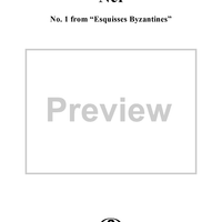 Nef, No. 1 from "Esquisses Byzantines"