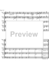 Birthday Variations Rossini - Score