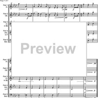 Birthday Variations Rossini - Score