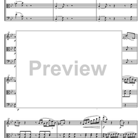 String Trio Bb Major D581B - Score