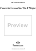Concerto Grosso No. 9 in F Major, Op. 6, No. 9 - Continuo