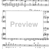 Preghiere (Prayers) - Score