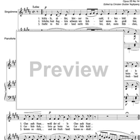 Hochländisches Wiegenlied Op.25 No.14