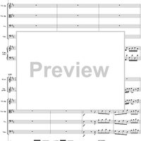 Brandenburg Concerto No. 5: Allegro - Score