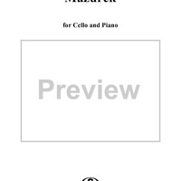 Mazurek - Piano Score