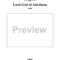 Lord God of Abraham - No. 14 from "Elijah", part 1