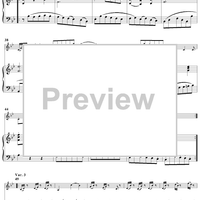 Violin Sonata No. 16 in B-flat Major, K31 - Piano Score