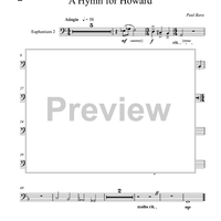 A Hymn for Howard - Euphonium 2