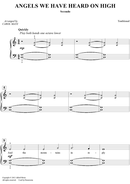 Angels We Have Heard on High