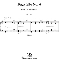 Bagatelle No. 4 "Grave"