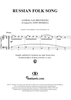 Russian Folk Song