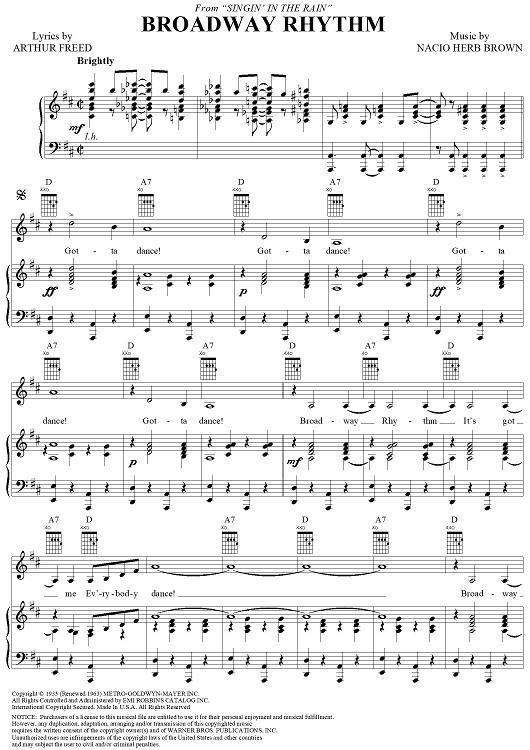 Broadway Rhythm