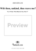 Wilt thou, unkind, thus reave me?, Piano - No. 15 from "First Book of Airs, Part 2"