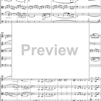 Quintet in C Major, Movement 1 - Score
