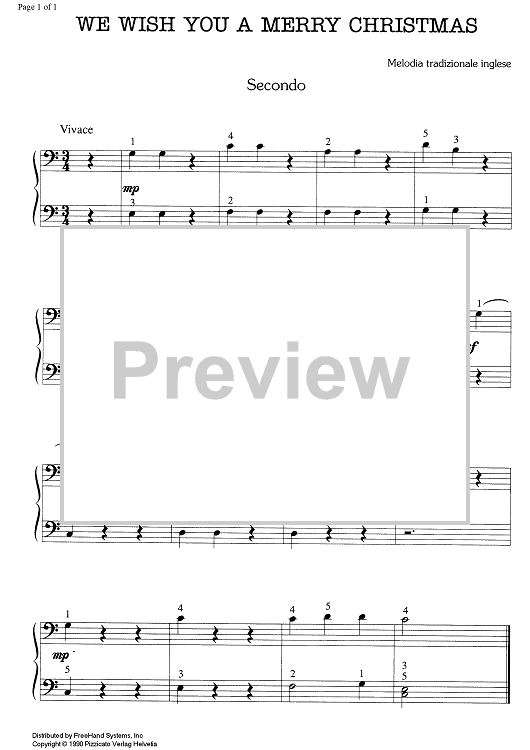 We wish you a merry christmas