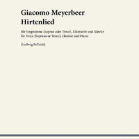 Hirtenlied - Score and Parts