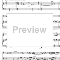 On Misty Thoughts and Sunlit Morns - Piano Score