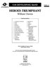 Heroes Triumphant - Score Cover