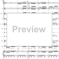 "Die Entführung aus dem Serail", Act 2, No. 14 "Vivat Bacchus, Bacchus lebe" - Full Score